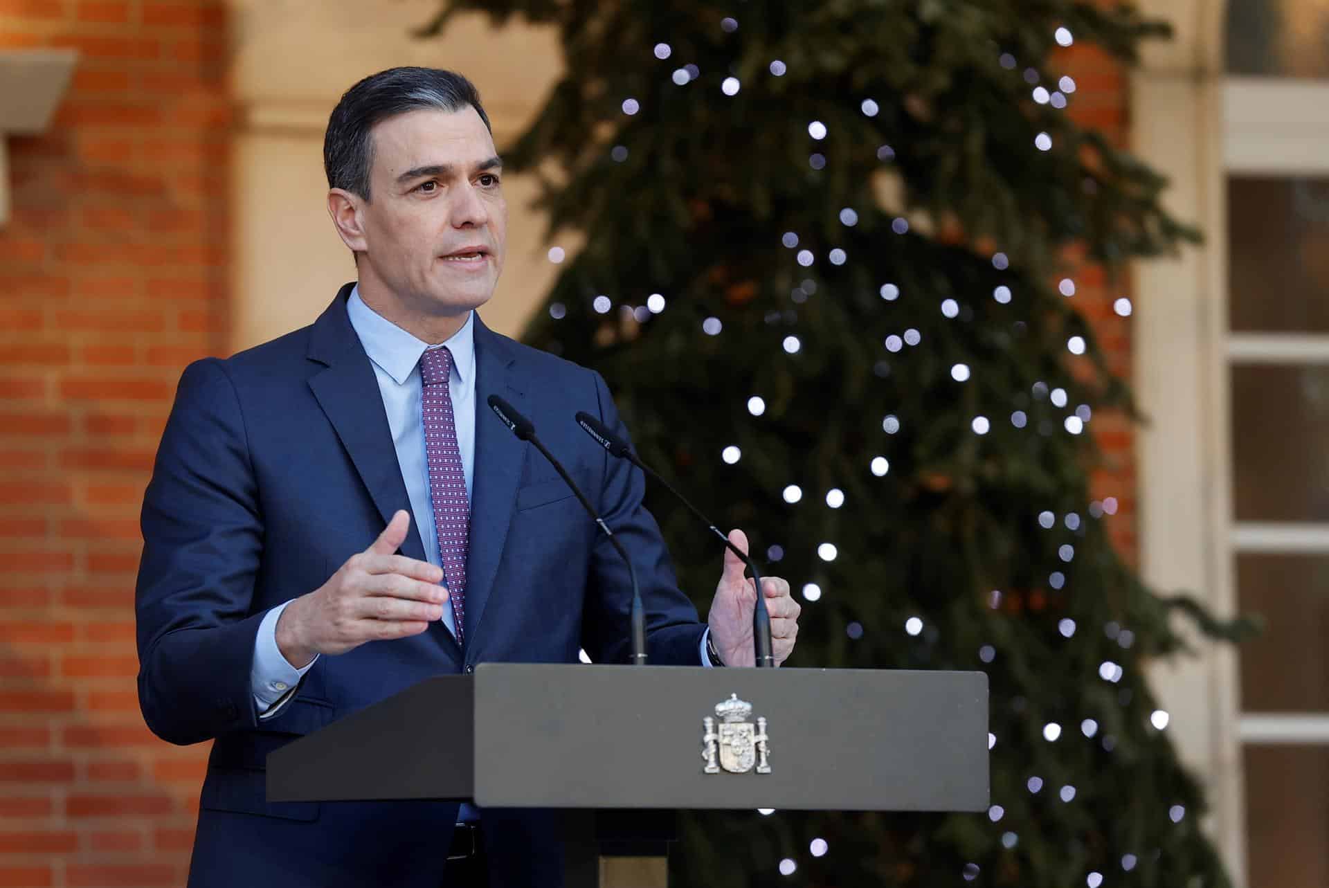 El presidente del Gobierno, Pedro Sánchez.