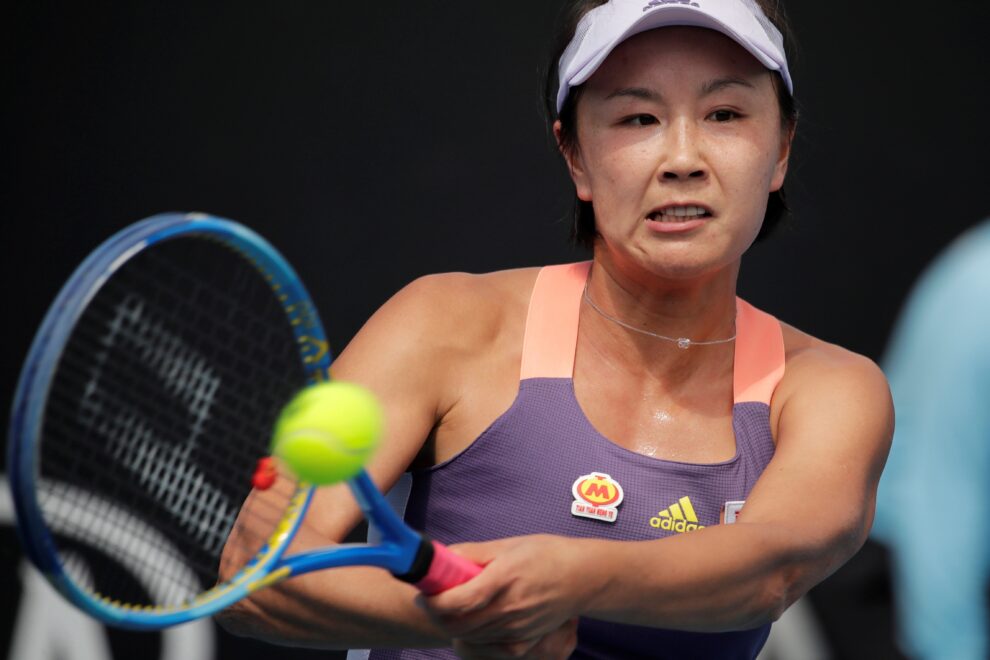 El caso de la tenista china Peng Shuai amenaza con perturbar la paz en los Juegos Olímpicos de Pekín 2022