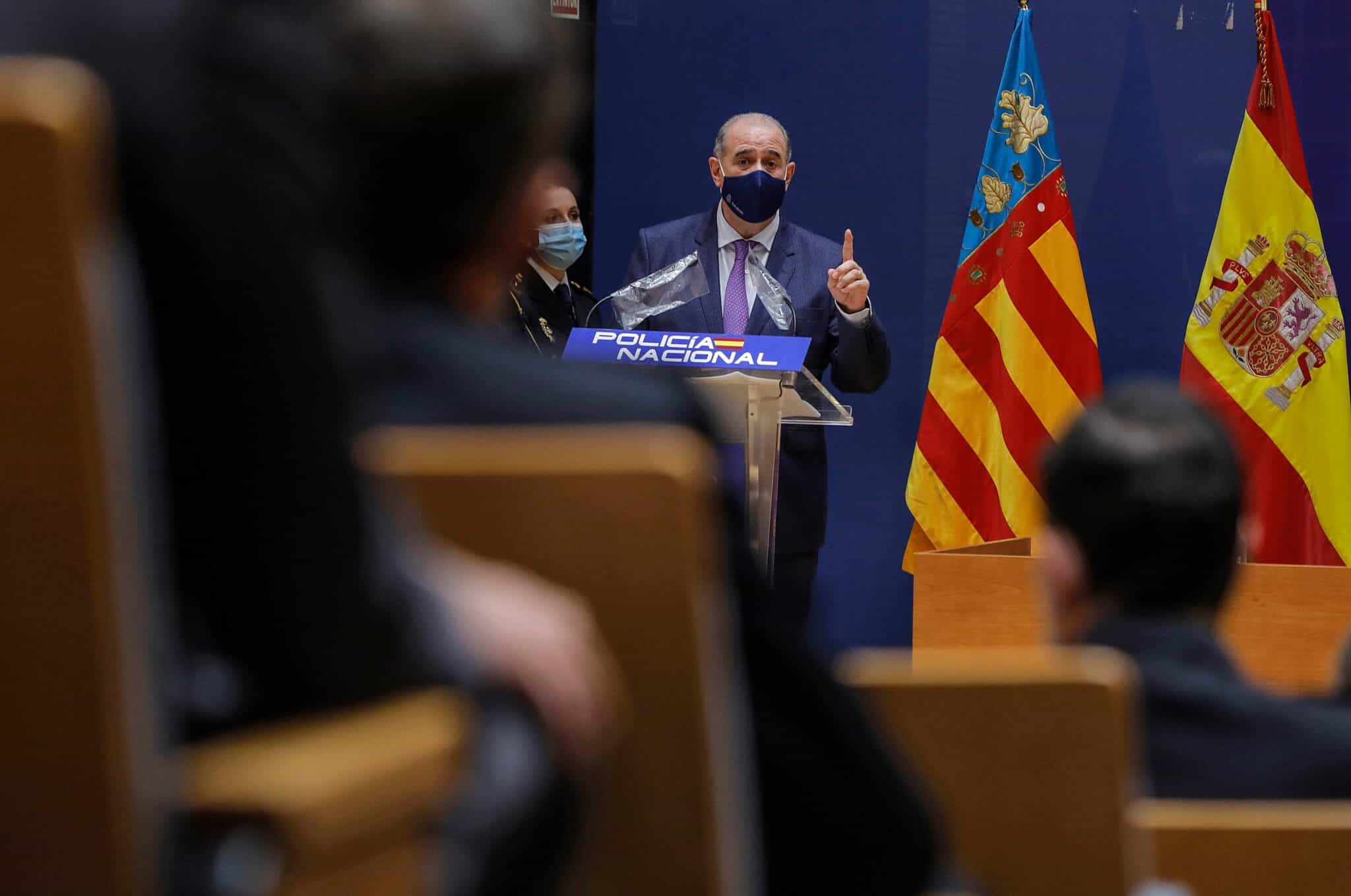 El director general de la Policía, Francisco Pardo Piqueras.