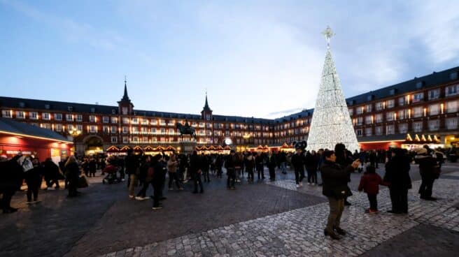 Imagen de la Plaza Mayor de Madrid. Imagen de la Plaza Mayor de Madrid.