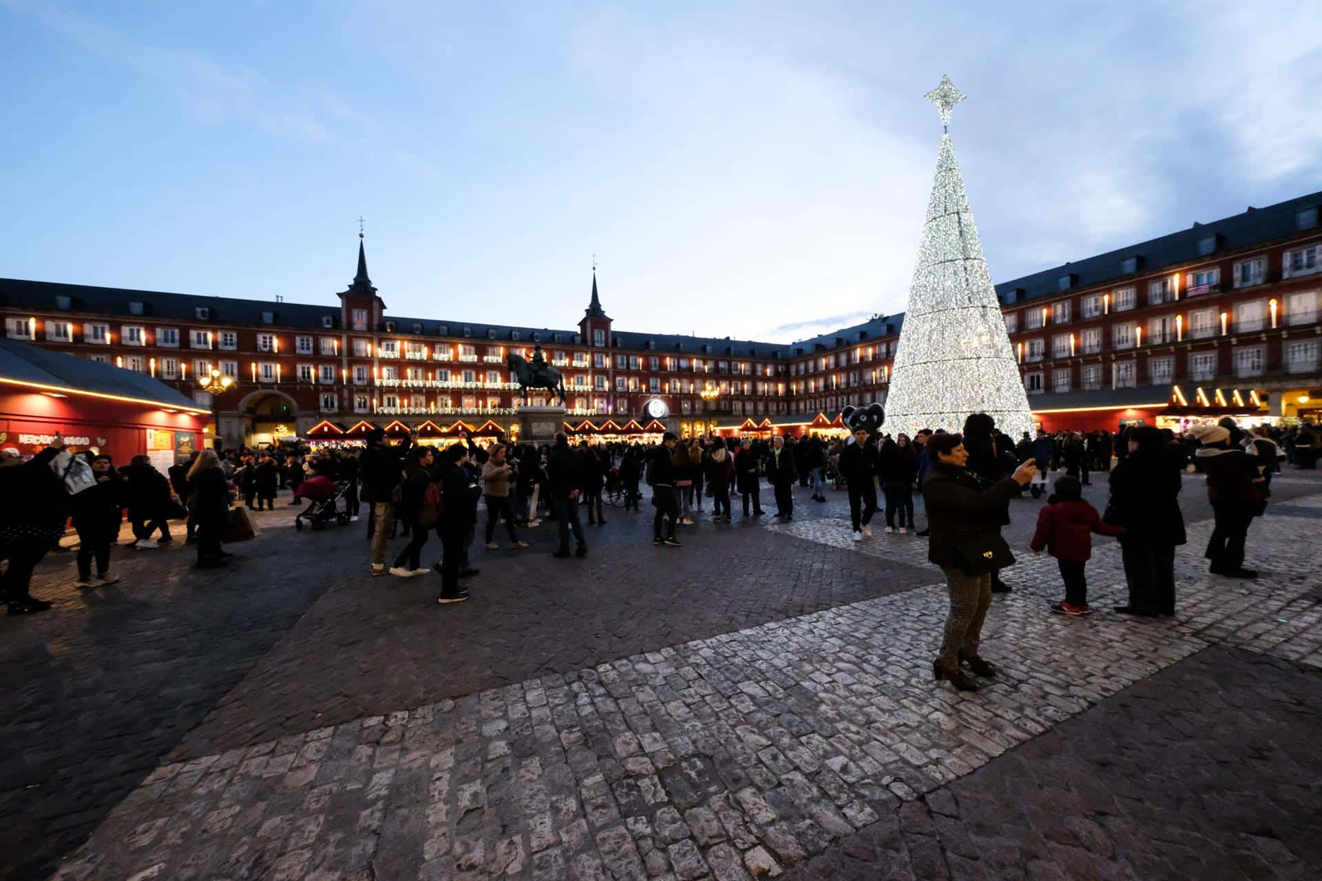 Imagen de la Plaza Mayor de Madrid.