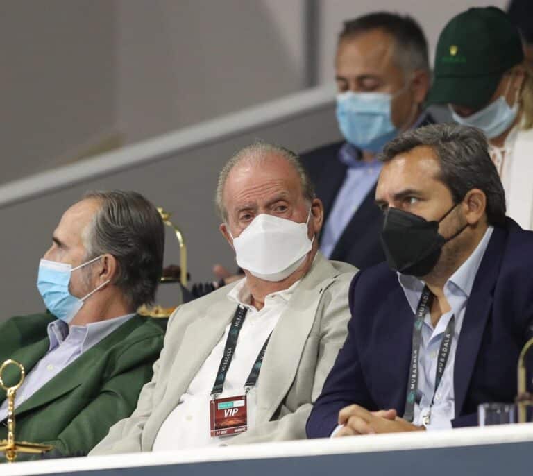 El rey Juan Carlos da negativo en la PCR tras su contacto estrecho con Rafa Nadal