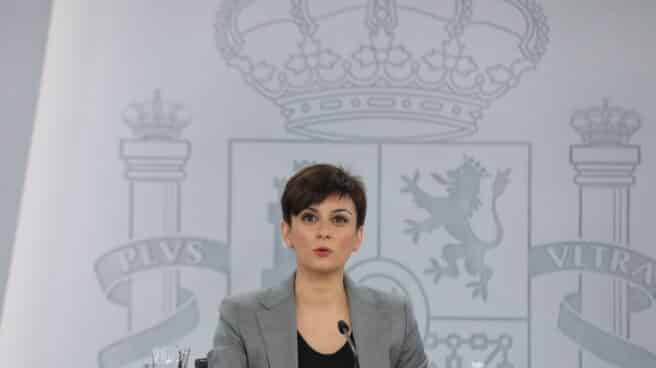La ministra Portavoz, Isabel Rodríguez, comparece tras la reunión del Consejo de Ministros extraordinario.