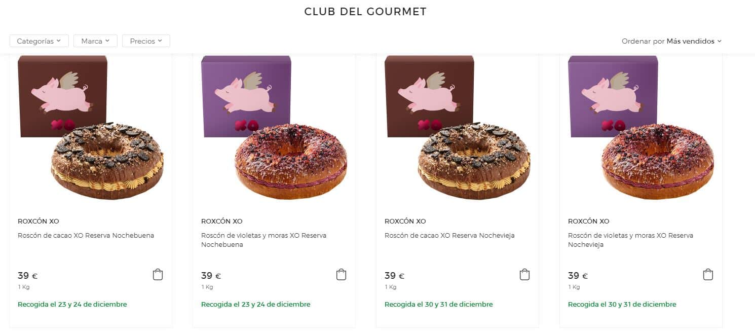 Así son los roscones que venderá Dabiz Muñoz en El Corte Inglés para Nochebuena, Nochevieja y Reyes