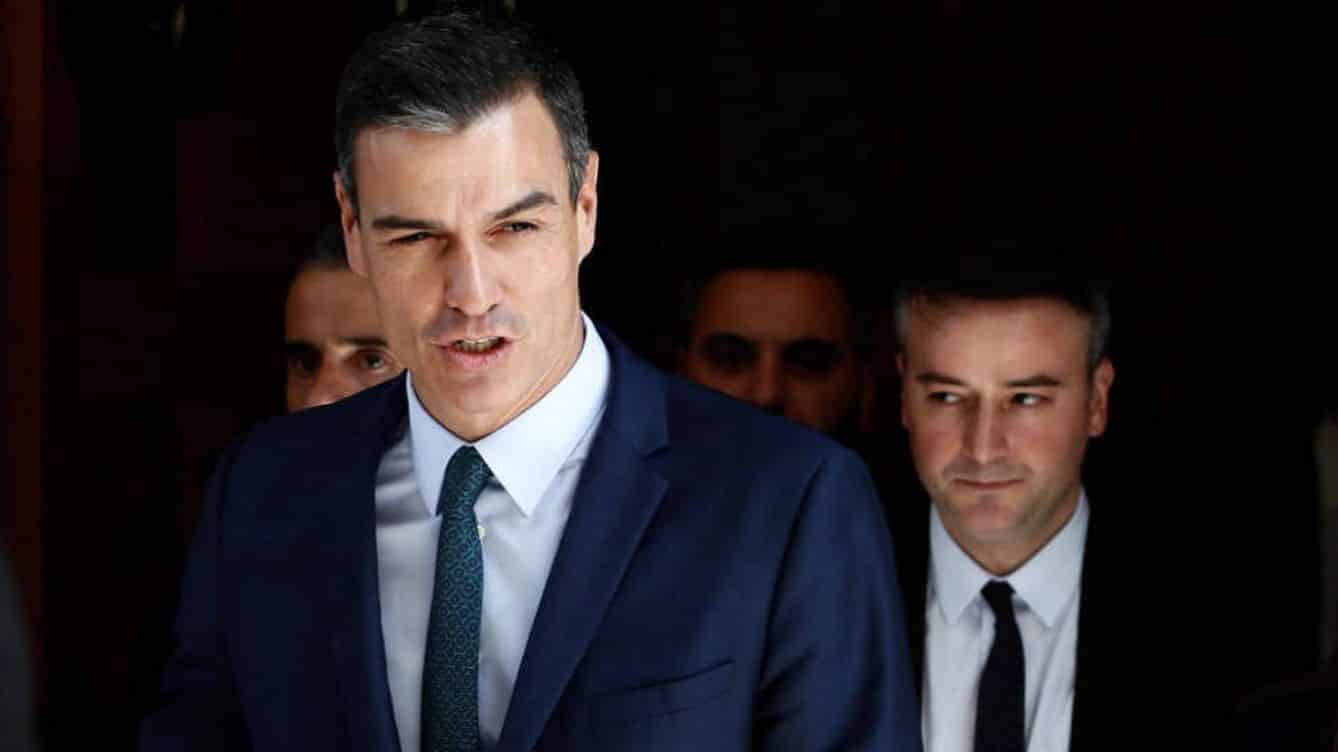 Pedro Sánchez e Iván Redondo.