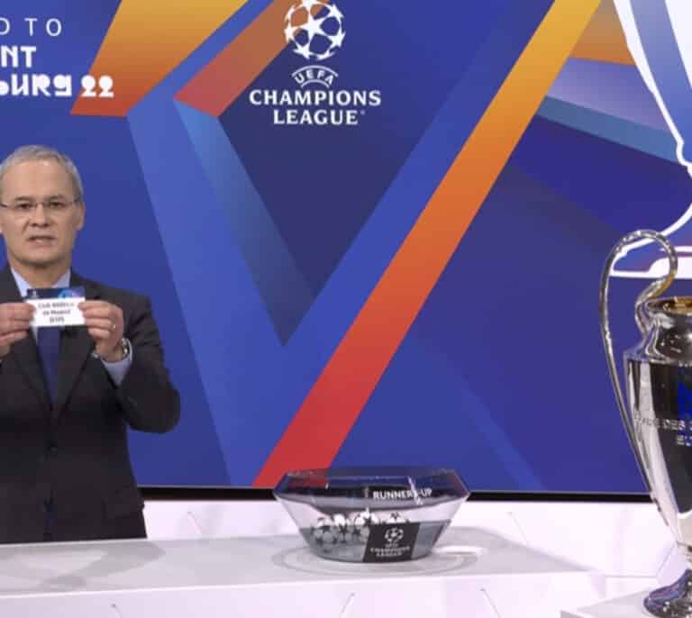 La chapuza de la UEFA en el sorteo de la Champions deja el bombazo del Real Madrid-PSG