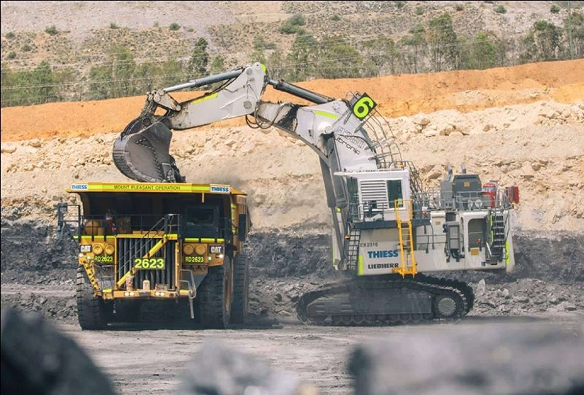 Operaciones mineras de Cimic en Australia, a través de su filial Thiess.