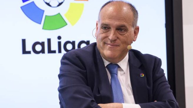 Javier Tebas , presidente de LaLiga