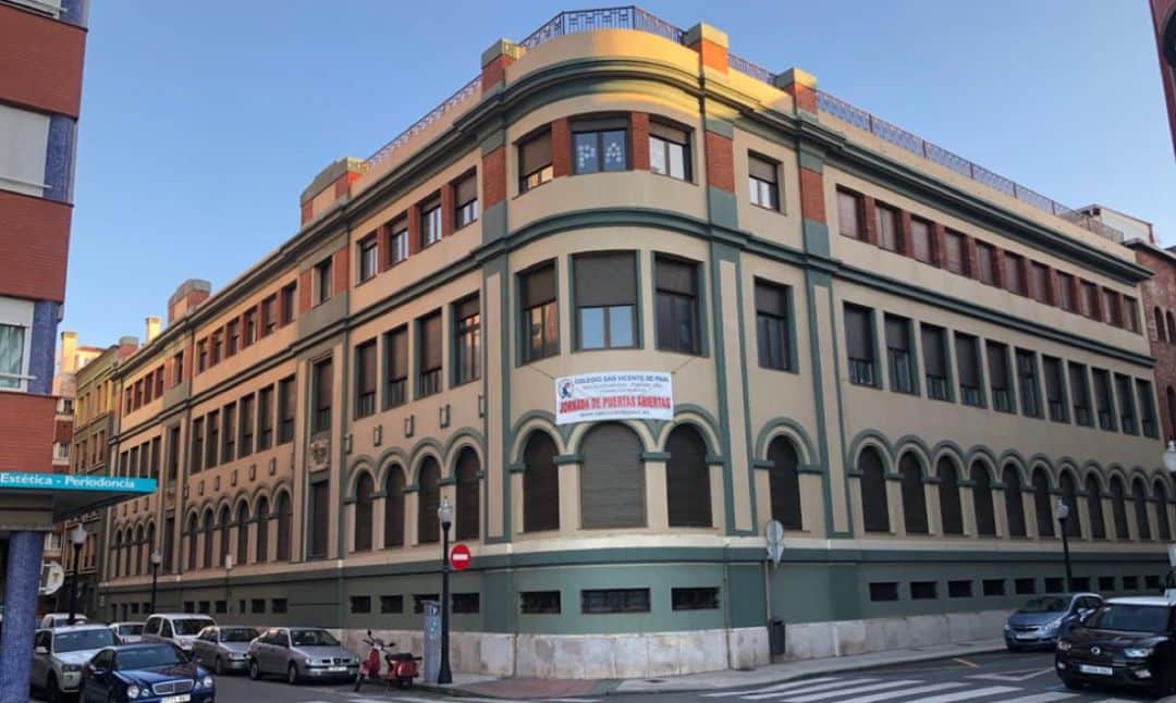 Colegio San Vicente de Paul, en Gijón