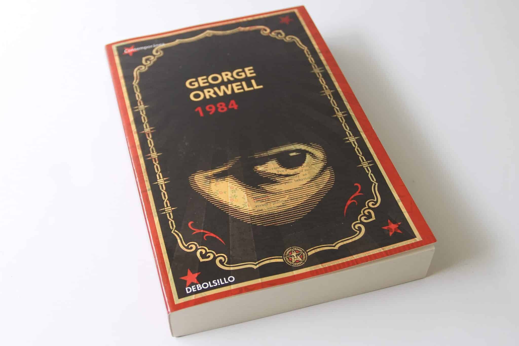 Ejemplar de '1984' de George Orwell
