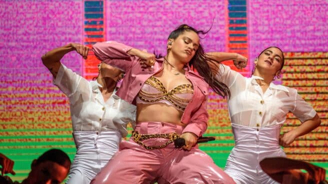 'Hentai', la nueva canción de Rosalía catapultada por las redes Rosalía en concierto