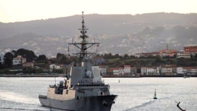 La fragata Blas de Lezo deja Ferrol rumbo al mar Negro