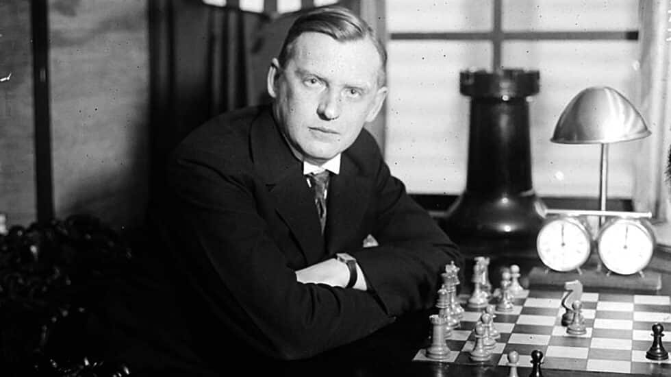 Alexander Alekhine.