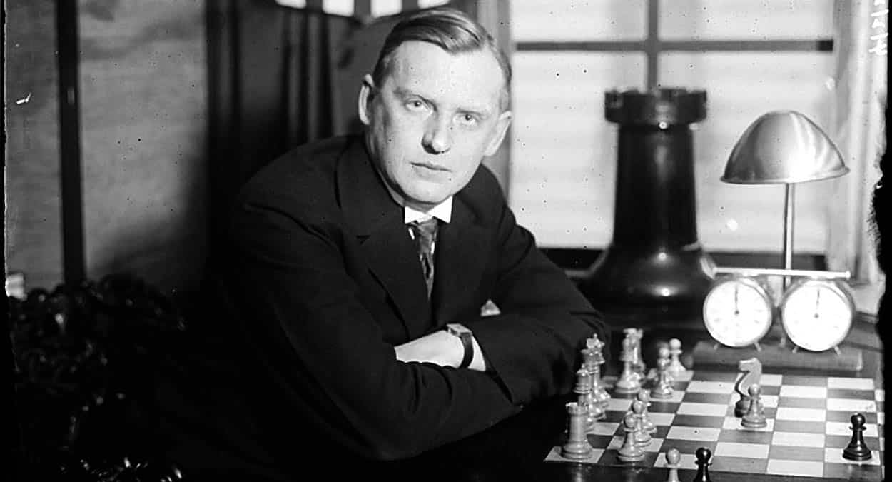 Alexander Alekhine.
