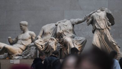 «Fragmento Fagan», el friso del Partenón que devuelve la polémica del arte expoliado al British Museum