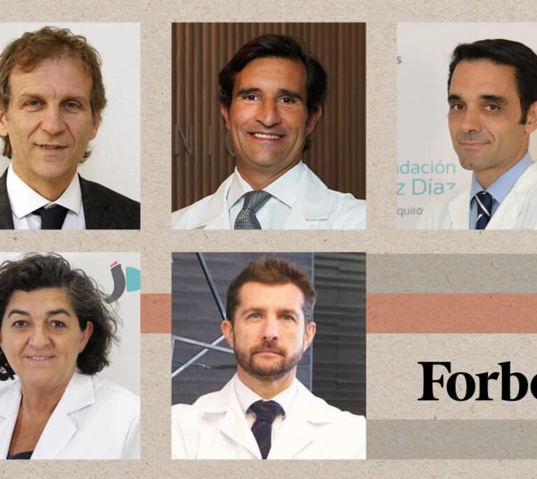 Cinco urólogos destacan entre los 100 mejores médicos de España, según 'Forbes'