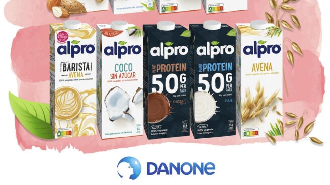 Danone refuerza su liderazgo en el sector vegetariano al retomar la distribución de las bebidas de Alpro Bebidas vegetales Alpro
