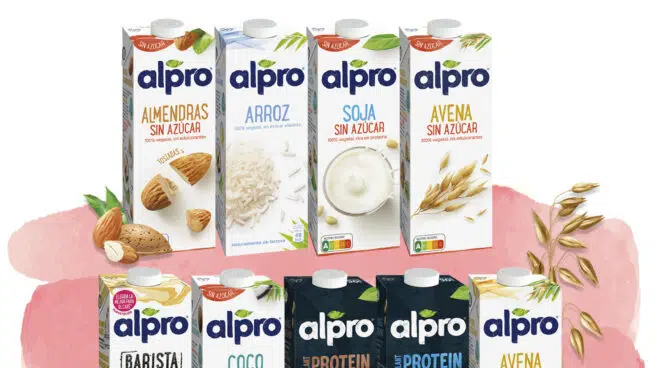 Danone refuerza su liderazgo en el sector vegetariano al retomar la distribución de las bebidas de Alpro