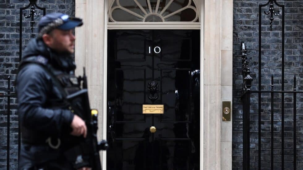 El 10 de Downing Street, bajo vigilancia