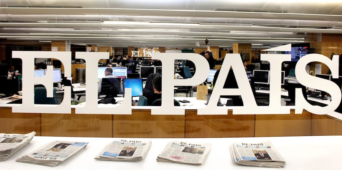 Redacción de El País, perteneciente al Grupo Prisa