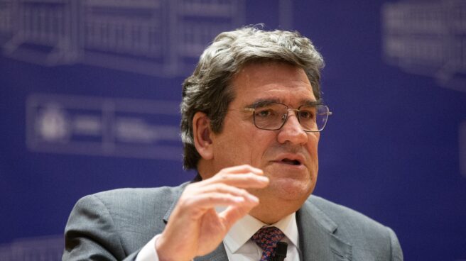 El ministro de Inclusión, Seguridad Social y Migraciones, José Luis Escrivá, en rueda de prensa.