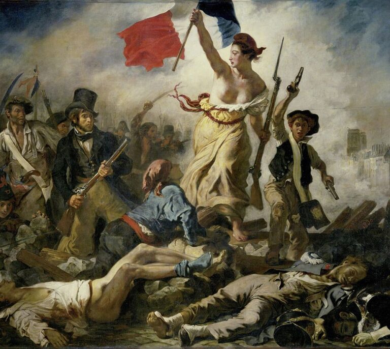 Delacroix y la historia de su famosa teta que inspiró a Rigoberta Bandini
