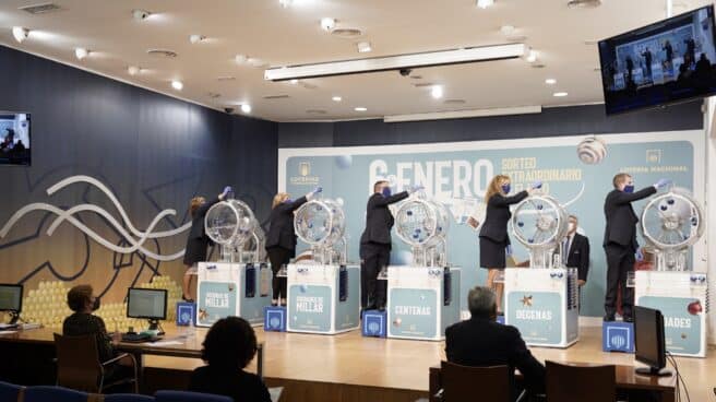 Sorteo Extraordinario de ‘El Niño’, en Madrid (España) a 6 de enero de 2021.