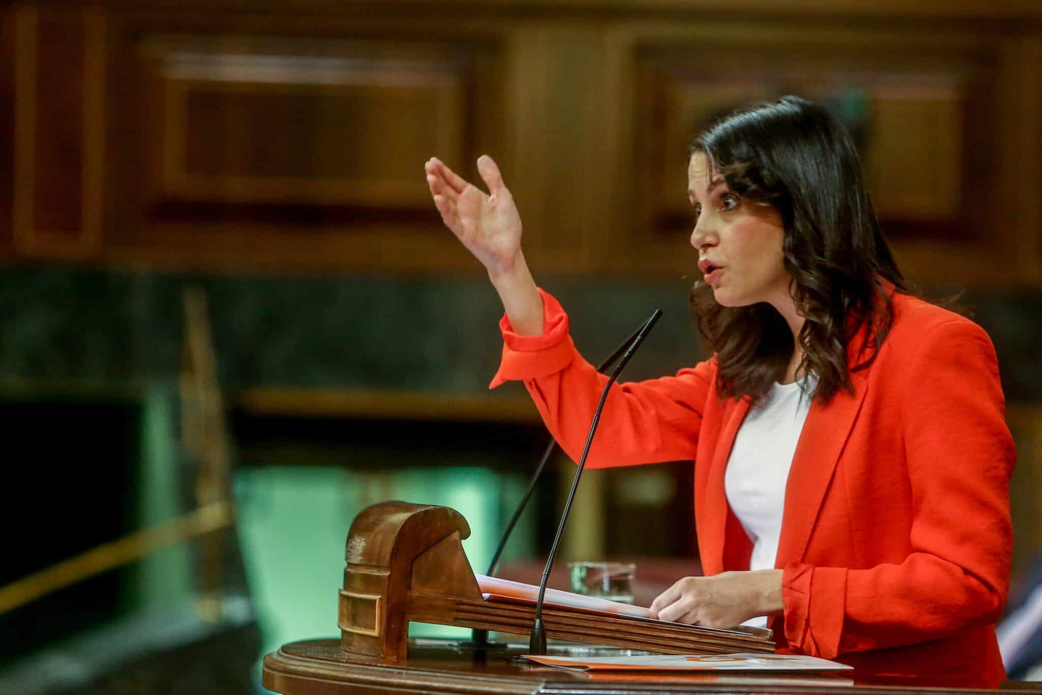 La líder de Ciudadanos, Inés Arrimadas.