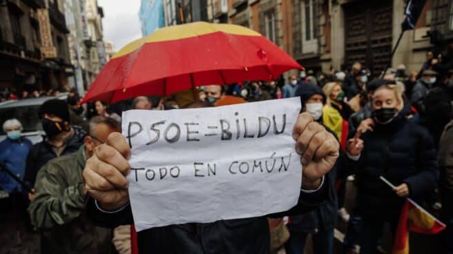 Manifestación en Madrid contra la reforma de la Ley de Seguridad Ciudadana.