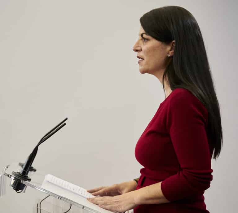 Macarena Olona apunta en Soria al bipartidismo como "culpable" de la despoblación