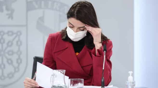 justicia-rechaza-suspender-proceso-cupula-proteccion-datos La ministra de Justicia, Pilar Llop, en una comparecencia en La Moncloa.