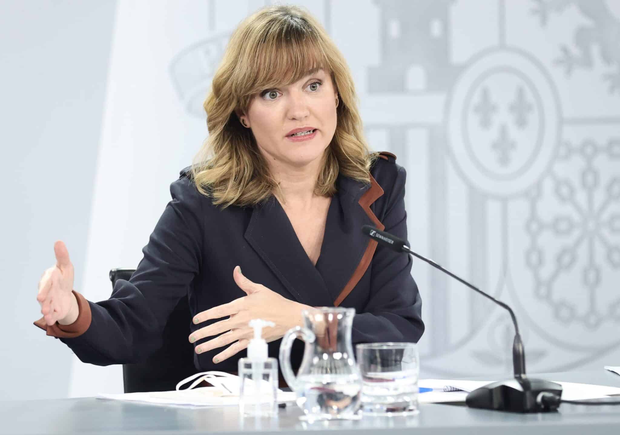 Pilar Alegría, ministra de Educación.