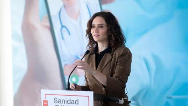 La presidenta de la Comunidad de Madrid, Isabel Díaz Ayuso.