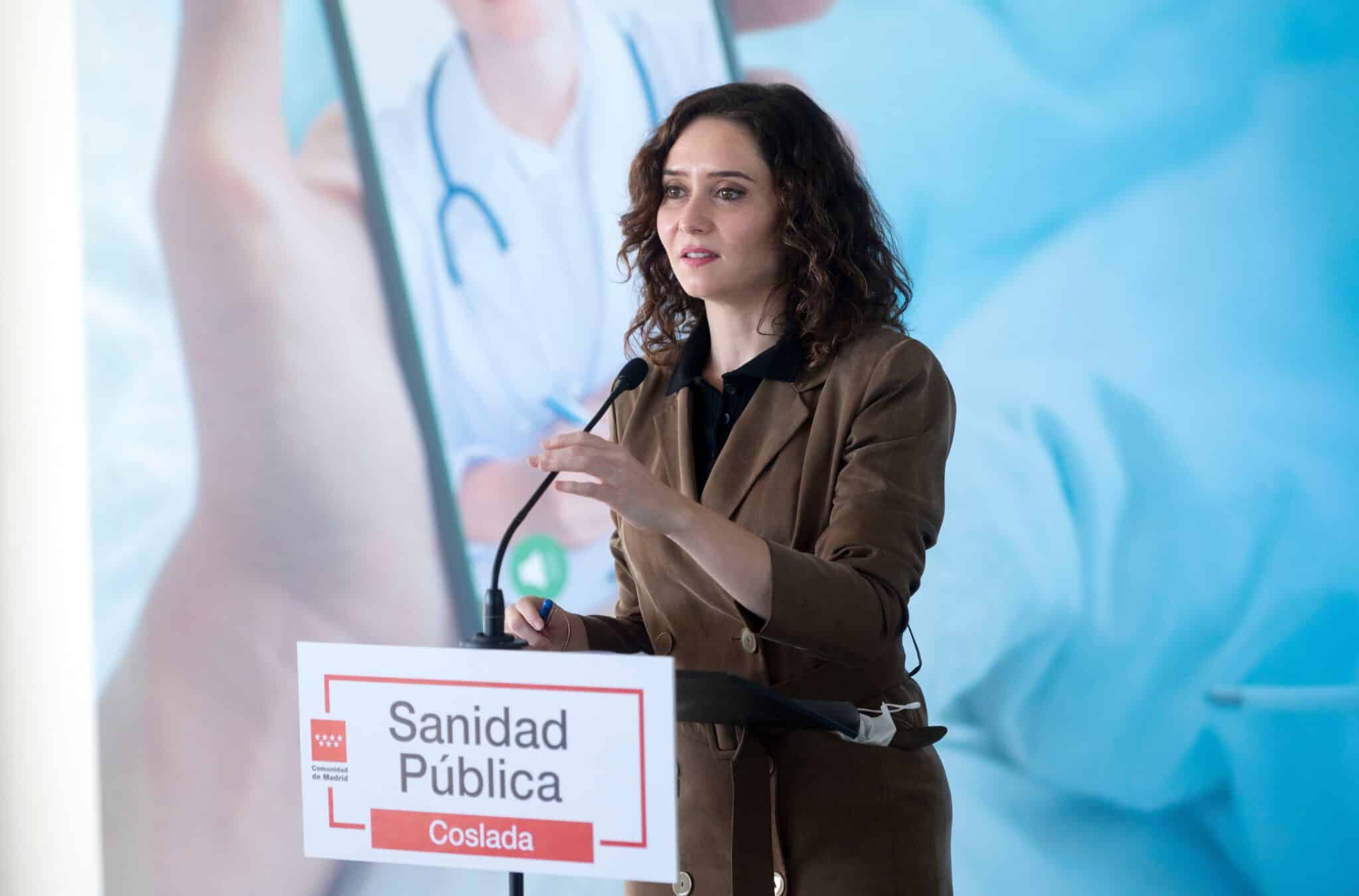 La presidenta de la Comunidad de Madrid, Isabel Díaz Ayuso.