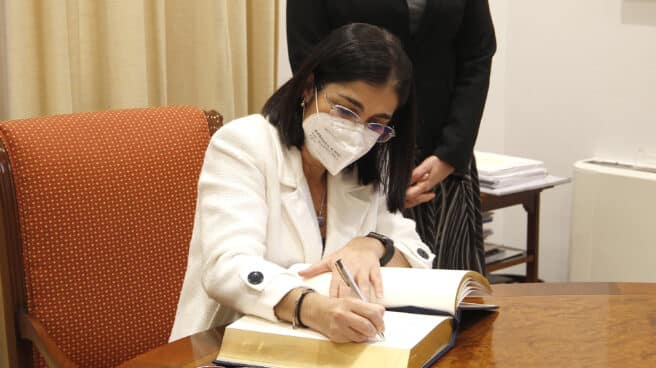 Francina Armengol se reúne con la ministra de Sanidad, Carolina Darias
