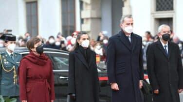 Letizia y Felipe en Viena: palacio de Sissi, expo de Freud y homenaje a los españoles muertos en Mauthausen