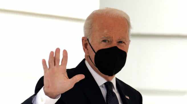 Joe Biden, presidente de EEUU, rumbo a Camp David