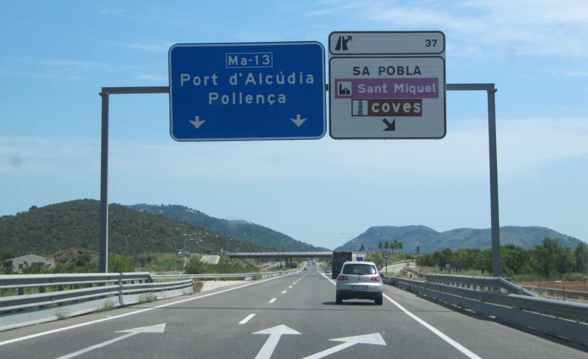 Autopista de Inca, Mallorca