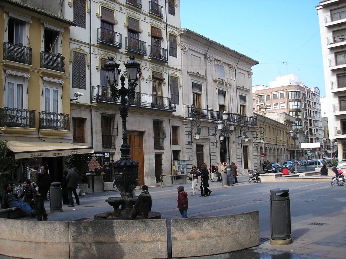 Plaza del Ayuntamiento de Sueca (Valencia)