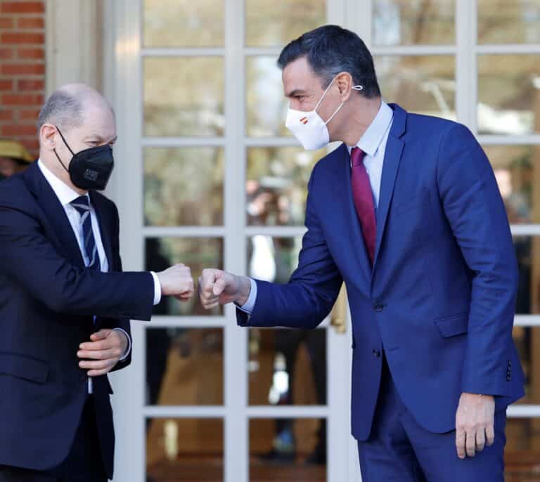 Sánchez, rendido ante Scholz: "Alemania y España abren una nueva etapa: unidas vamos más lejos"