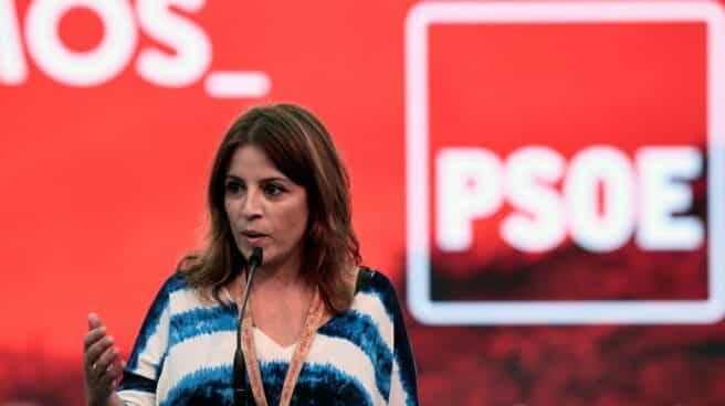 Adriana Lastra en el último congreso del PSOE