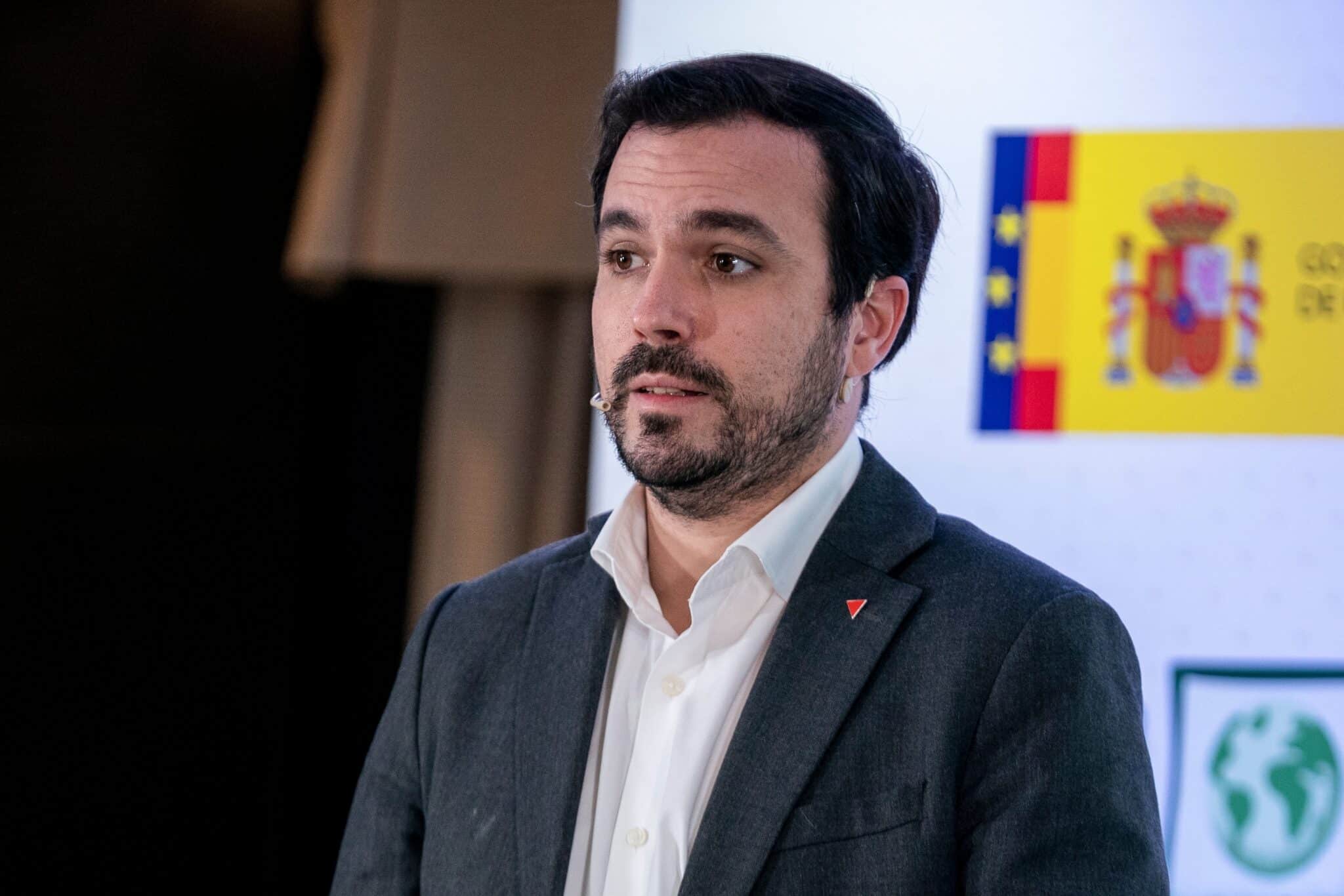 El ministro de Consumo, Alberto Garzón.