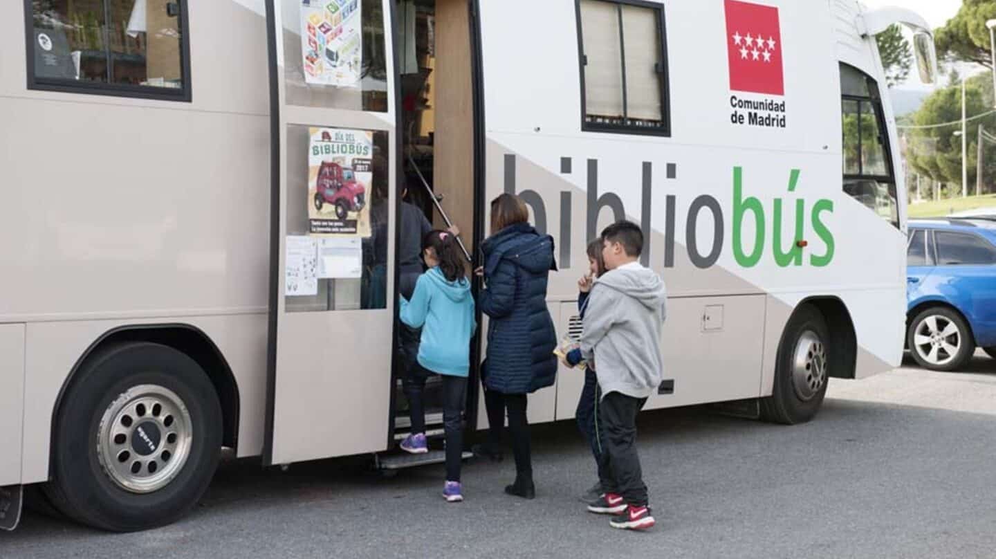 Bibliobús de la Comunidad de Madrid