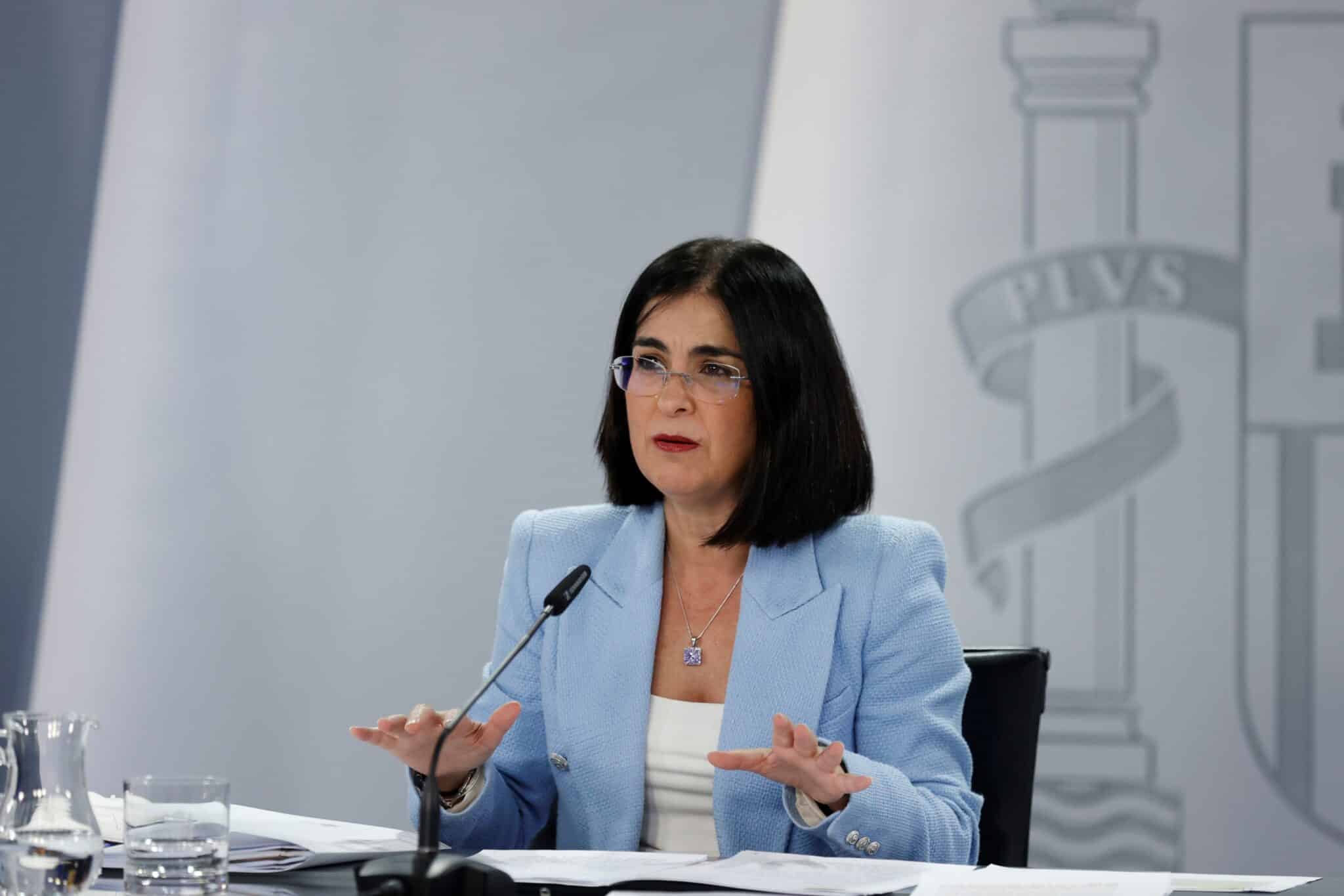 Carolina Darias, ministra de Sanidad