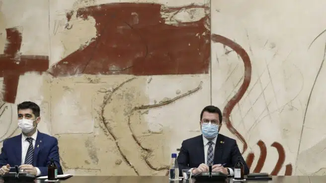 El Govern de Pere Aragonès suspende en su primer barómetro propio