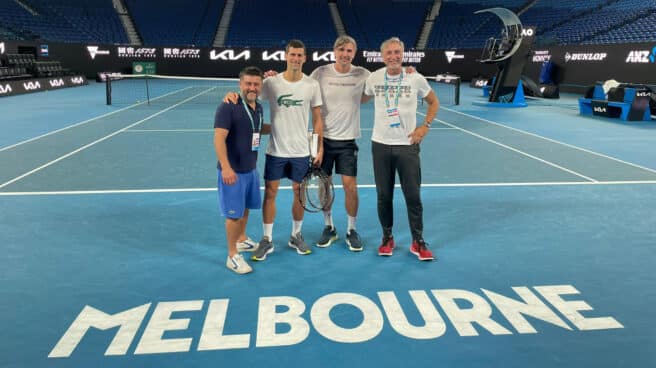 Djokovic, en su primera imagen pública tras ser liberado en Australia