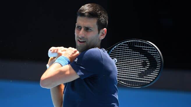 Serbian tennis player Novak Djokovic