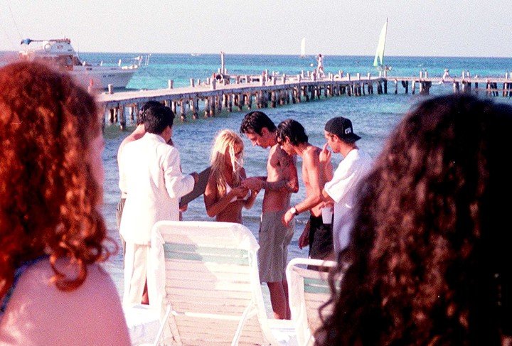 Boda de Pamela Anderson y Tommy Lee