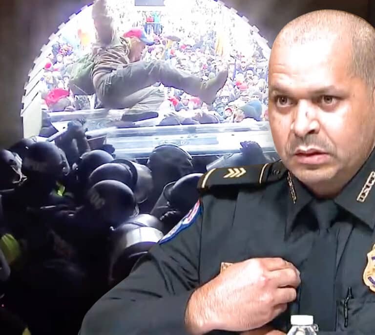"Mis compañeros y yo evitamos una masacre en el Capitolio el 6 de enero"