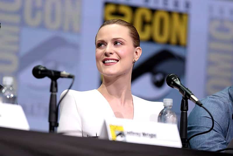 La actriz Evan Rachel Wood.